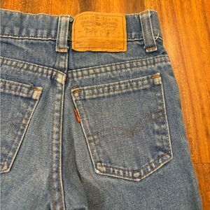 Levi’s orange tab vintage toddler jeans
